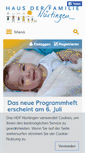 Mobile Screenshot of hdf-nuertingen.de